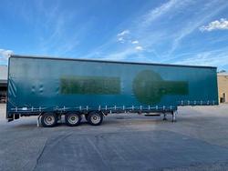 2016 Vawdrey 24P Drop Deck Curtain Sider Auto Mezz Decks Green