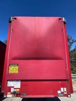 2016 Vawdrey 24P Drop Deck Curtain Sider Auto Mezz Decks Green