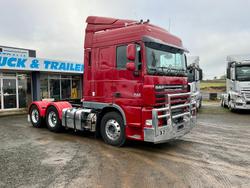 2020 DAF Xf-105 510 Full Kw Service A Maint Hist 70Bd $72300+Gst DAF XF 105-510 BIG CAB MAROON
