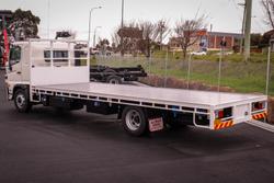 2024 Hino Fe 1426 Flat Tray White