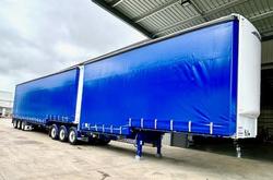 2024 Freighter Drop Deck B Double Mezz Blue