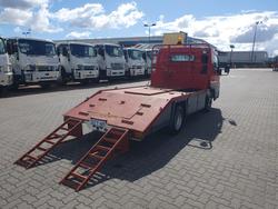 2013 Fuso Canter 515 Wide 2 ton Beavertail and Ramps