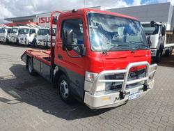 2013 Fuso Canter 515 Wide 2 ton Beavertail and Ramps
