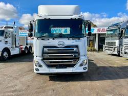 2019 UD Quon Gw 26460 Only 121000 Klm Suit New Byer $159000+Gst UD QUON 26-460 WHITE