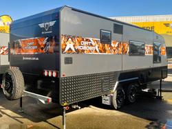 2023 JB Caravans 22' Dirt Roader Bunk Caravan