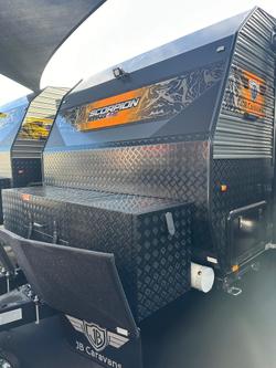 JB Caravans Scorpion Sting AIR 21*6 Rear Door Immediate Delivery