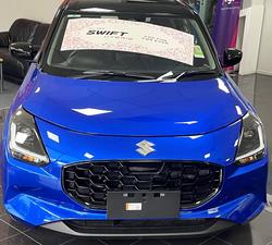 2024 Suzuki Swift Hybrid UZ Frontier Blue Pearl with Black Roof