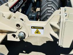 0 Baldan Movere 124 Plate Leveling Disc With Rear Roller New