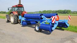 0 Farmet Cambridge Roller Cv9 Trailed Rear Roller New BLUE