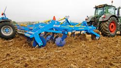 0 Farmet Tx470ps Combination Disc & Tyne Cultivator W Double Vee Roller BLUE