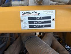 2019 SERAFIN ULTISOW PASTURE KING 6M DOUBLE DISC SEEDER USED Yellow