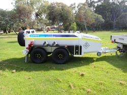 2024 ORH Diesel Bunded Fuel Trailer White