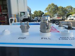 2024 ORH Diesel Bunded Fuel Trailer White