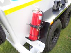 2024 ORH Diesel Bunded Fuel Trailer White