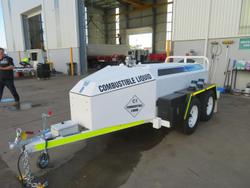 2024 ORH Diesel Bunded Fuel Trailer White