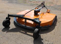 0 Woods 7Ft 50 Series Brushbull Heavy Duty Single Spindle Slasher Orange
