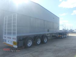 2008 Krueger 34 Pallet Flat Top B Double Set