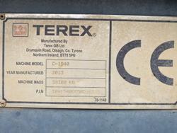 2013 TEREX FINLAY C 1540