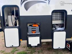 2023 Red Centre Seisia 208 rear door DISCOUNTED TO $114,990