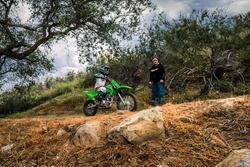 2025 Kawasaki KLX140R KLX Green