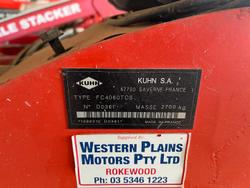 2016 Kuhn Fc4060tcs