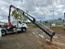 2014 Mack Granite Palfinger Pk11001 Light Use $60000+Gst MACK GRANITE WHITE