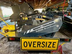 2022 Massey Ferguson 5400 Swather Front