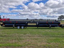 2022 Massey Ferguson 5400 Swather Front