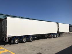2025 Krueger B Double Freezer Van (Double Loader) White