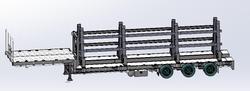 0 Stonestar Drop Deck Concrete Panel Trailer