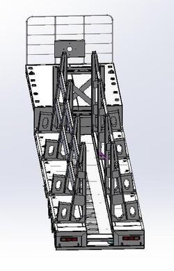 0 Stonestar Drop Deck Concrete Panel Trailer