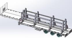 Stonestar Drop Deck Concrete Panel Trailer