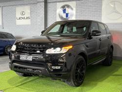 2017 Land Rover Range Rover Sport SDV6 SE L494 MY17 4X4 Dual Range Santorini Black