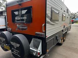 2018 JB Caravans Dirtroad Xtreme 23'6 Rear Club Lounge Off Road Caravan