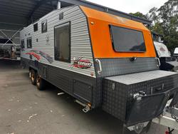 2018 JB Caravans Dirtroad Xtreme 23'6 Rear Club Lounge Off Road Caravan