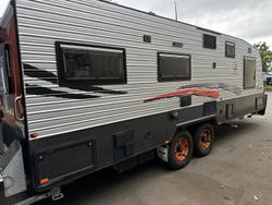 2018 JB Caravans Dirtroad Xtreme 23'6 Rear Club Lounge Off Road Caravan