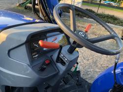 0 Iseki Tg5570 Rops 60Hp Ind Wheels Fel & 4In1 Bkt 389 Hours Blue