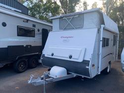 Coromal Compac Single BED Poptop Caravan