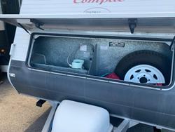 2009 Coromal Compac Single Bed Poptop Caravan