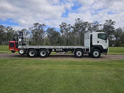 2024 Isuzu Fyj Auto 8X4 With Moffett M5 Extra Reach