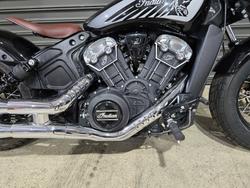 2021 INDIAN SCOUT BOBBER TWENTY THUNDER BL BLACK
