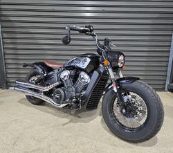 2021 INDIAN SCOUT BOBBER TWENTY THUNDER BL BLACK