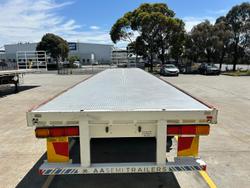 2015 Maxitrans St3 48' Flat Deck Open Semi Red