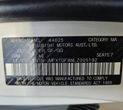 2019 MITSUBISHI
OUTLANDER LS 7 SEAT AWD