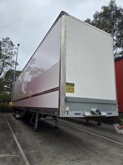 2020 Maxi Trans 24P Dry Van Ro Ro System White