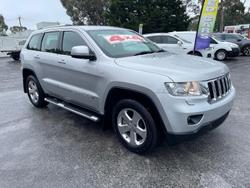 2013 Jeep Grand Cherokee Laredo WK MY13 4X4 Constant Bright Silver