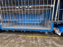 2014 Vawdrey St3 34 Pallet Double Drop Deck Mezzaine, Sliding Blue