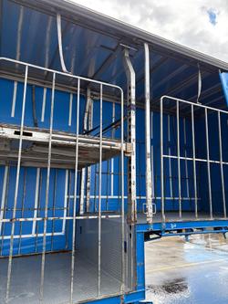 2014 Vawdrey St3 34 Pallet Double Drop Deck Mezzaine, Sliding Blue