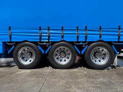 2014 Vawdrey St3 34 Pallet Double Drop Deck Mezzaine, Sliding Blue
