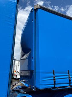 2014 Vawdrey St3 34 Pallet Double Drop Deck Mezzaine, Sliding Blue